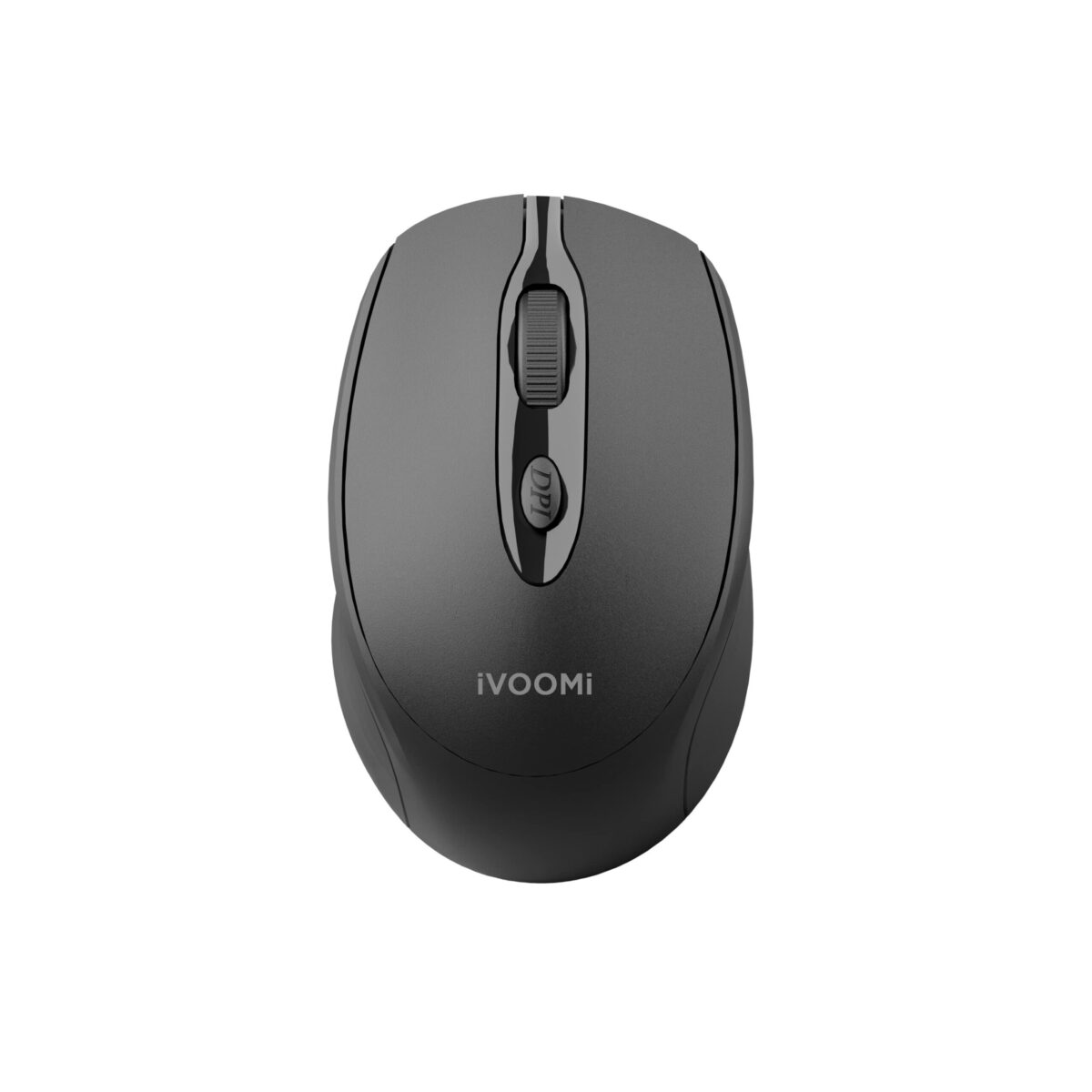 iVOOMi Avni wireless Mouse | BT5.0 | 1600 DPI | range 15 meter | On/Off switch | Longer working time | Win/ iOS/ Linux/Android | Trasparent Design| 1 Year Warranty - Image 1