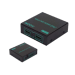 iVOOMi 4K HDMI 2 Port Splitter | 1in2 Out – 1 Port to 2 Display Duplicate/Mirror – Supports 4Kx2K@30Hz 1080P 3D 3840 2160 for Xbox PS4 Sky Box | DVD Player | Power Adapter Inlcuded | 1 year Warranty