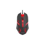 IVooMI Rainbow Lighted Wired 4 button Gaming Mouse, 1500 DPI sensor works on most surfaces, Durable cable, plug & play, 10 million click lifespan, Compatible MacBook, Win, Linux 1 year Warranty