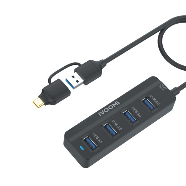 1×4 USB HUB HBO4