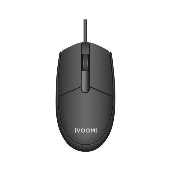 iVOOMi Pride wired Mouse IV-M03 |1000 DPI | Latest Optical sensor | Durable cable, plug & play | Ergonomic design | Compatible IOS, Win, Android |1 year Warranty
