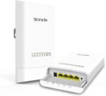 Tenda OS3 5GHz 11AC 867Mbps Long Range Smart Manage Outdoor CPE, 12dBi, 5km+|Point to Point Wireless Bridge| Four Fast Ethernet Ports