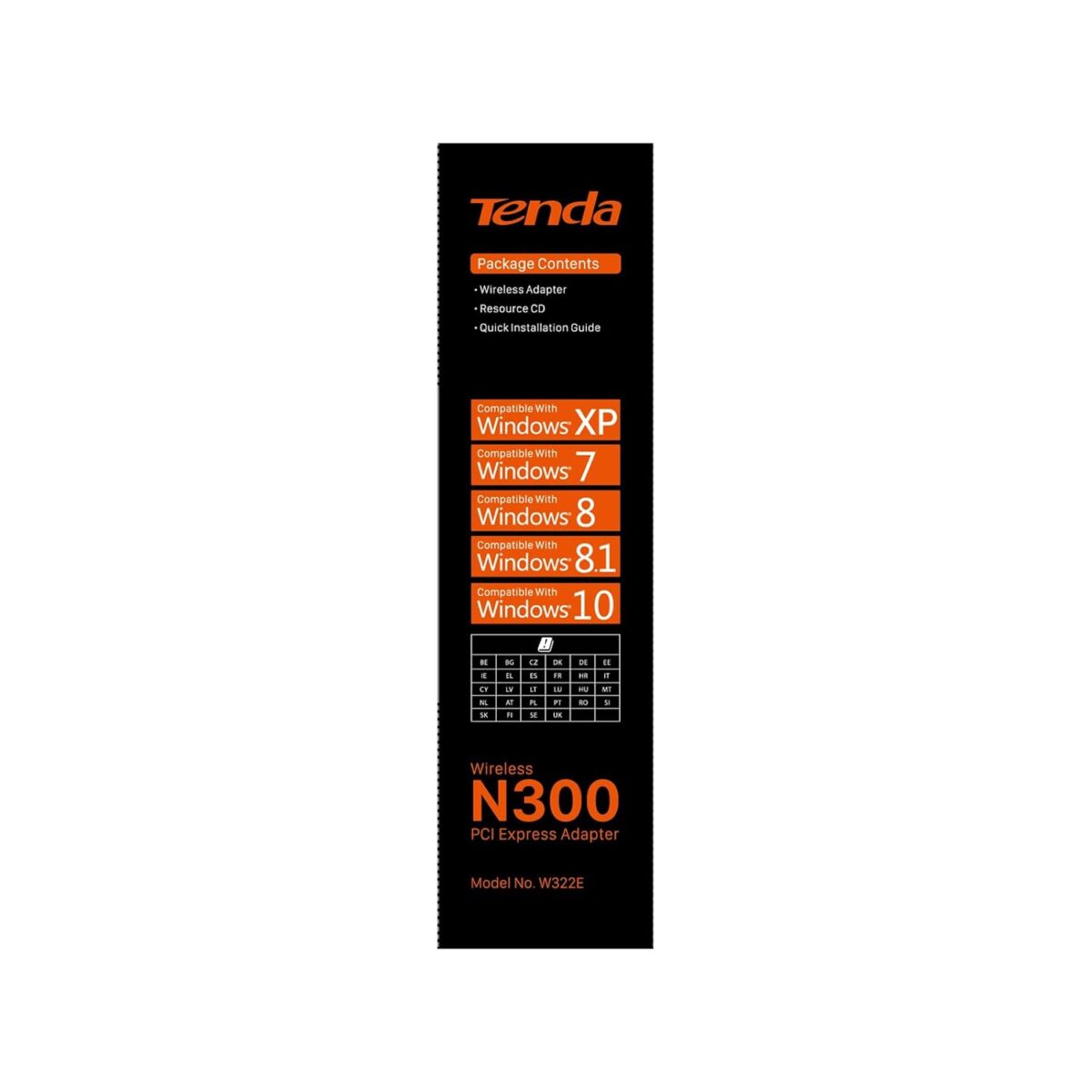 Tenda W322E 300Mbps Wireless N300 PCI Express Adapter - Image 4