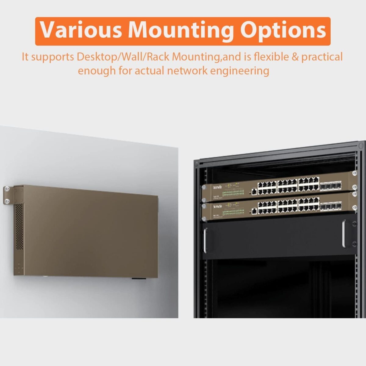 Tenda TEG3328F 28-Port L2+ Gigabit Smart Managed Switch | 24 Port GE, 4 x 1G SFP with 1 x Console Port - Image 7