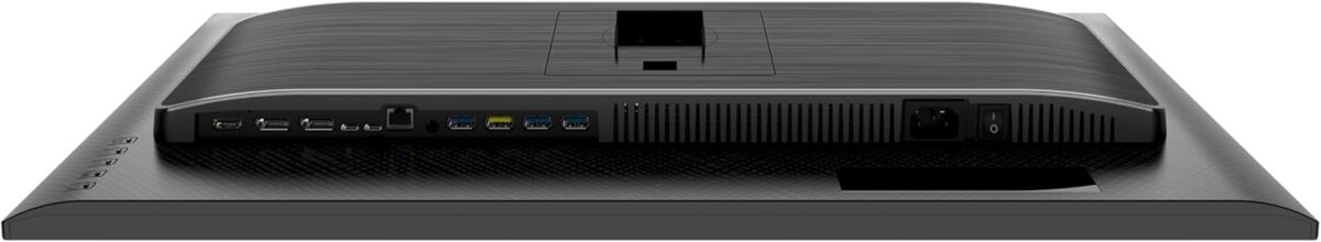 AOC U27U2DP 27" 4K Frameless Monitor, UHD 3840 x 2160, KVM, RJ45, USB-C Docking, Height Adjustable Stand - Image 4