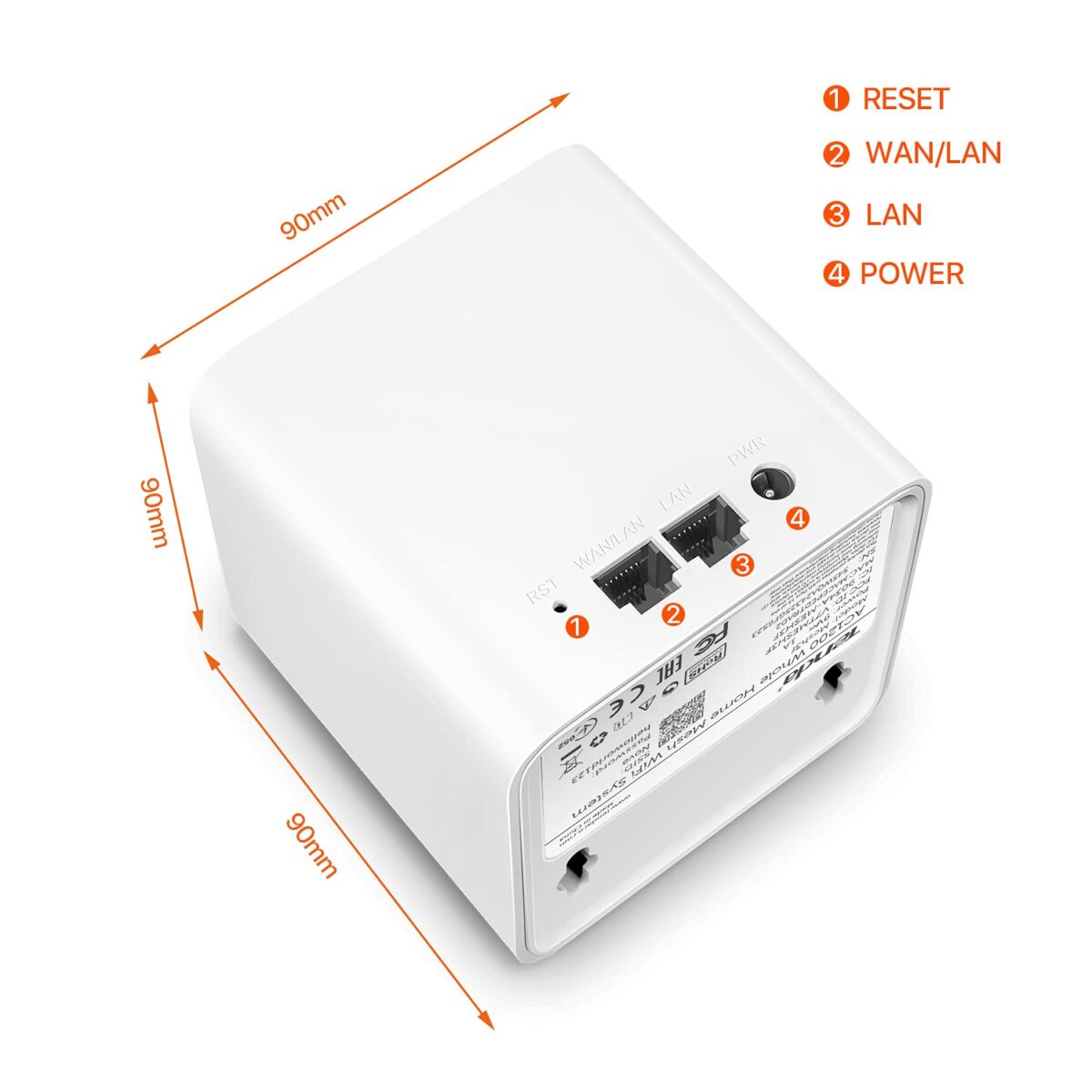 Tenda MW3 Whole Home Mesh Router WiFi System - Image 2