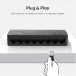 Tenda SG108M, 8 Port Gigabit Switch, Unmanaged Home Ethernet Switch, Office Ethernet Splitter - Image 7