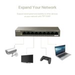 Tenda Network 9Port 10/100Mbps Desktop Switch with 8Port PoE Retail TEF1109P - Image 5
