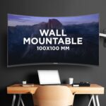 iVOOMi 32" Curve LED Monitor (80cm) with in-Built Speaker, BIS Approved, Refresh Rate 240 Hz with 1920 x 1080 Pixels, FHD, True VA Panel, Strong Metal Stand, 3 Year Warranty - Image 3