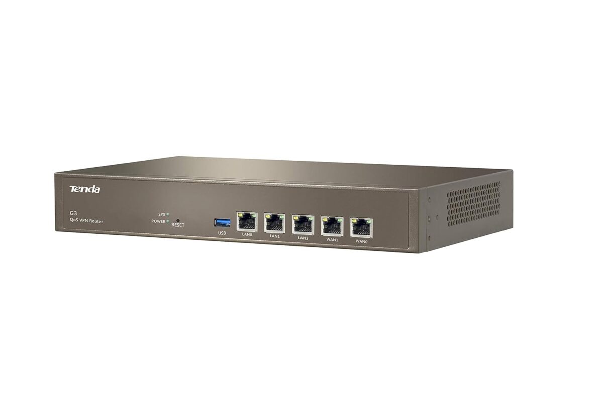 Tenda G3 Wireless Repeater QoS VPN Router (Brown) - Image 3