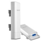 Tenda O3 2.4GHz N150 Long Range Smart Manage Outdoor CPE | 12dBi, 5km+|Point to Point Wireless Bridge | Fast Ethernet PoE Ports