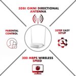Tenda N301 Wireless-N300 Easy Setup Router (White, Not a Modem) - RJ45 (single_band, 100 megabits_per_second) - Image 3