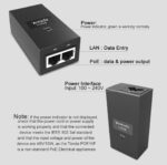 Tenda POE15F POE Injector (Black) - Image 6