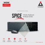 iVOOMi Spice IV-101KMC Wireless, Spill Resistant, Plug & Play Keyboard & Mouse Combo - Image 8