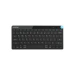 iVOOMi Finn Black Wireless 2.4 ghz/Dual BT Keyboard, BIS Approved, Noiseless Switches, Multimedia Keys with Rupees Key and Volume Knob, on/Off Switch, Win/Mac/Linux/Android - 1 Year Warranty - Image 4
