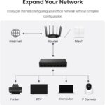 Tenda SG108M, 8 Port Gigabit Switch, Unmanaged Home Ethernet Switch, Office Ethernet Splitter - Image 5