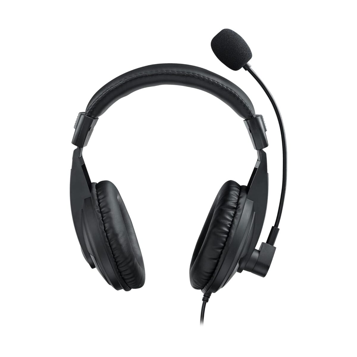 RAPOO H150 Stereo Wired Over Ear Headphones with Microphone Noise-Reduction, USB, Pc/Mac/Laptop/Chrome OS - Image 1