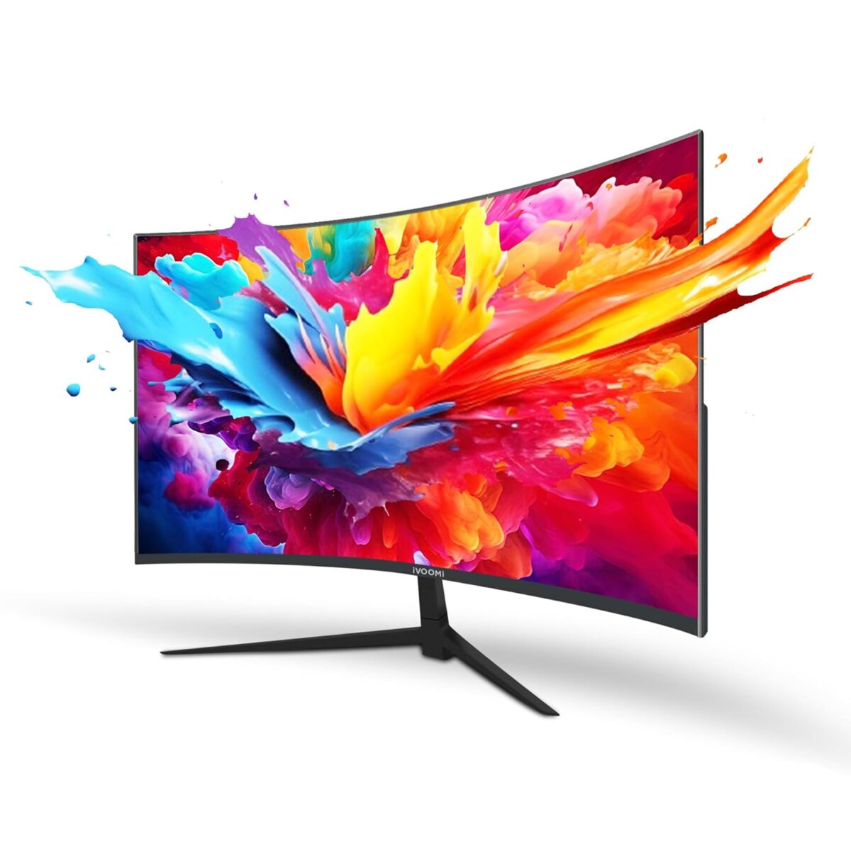 iVOOMi 32" Curve LED Monitor (80cm) with in-Built Speaker, BIS Approved, Refresh Rate 240 Hz with 1920 x 1080 Pixels, FHD, True VA Panel, Strong Metal Stand, 3 Year Warranty - Image 8