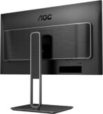 AOC U27U2DP 27" 4K Frameless Monitor, UHD 3840 x 2160, KVM, RJ45, USB-C Docking, Height Adjustable Stand - Image 6