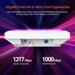 Tenda i24 1200Mbps Dual Band Wave 2 Gigabit Ceiling Mount Access Point - Image 5