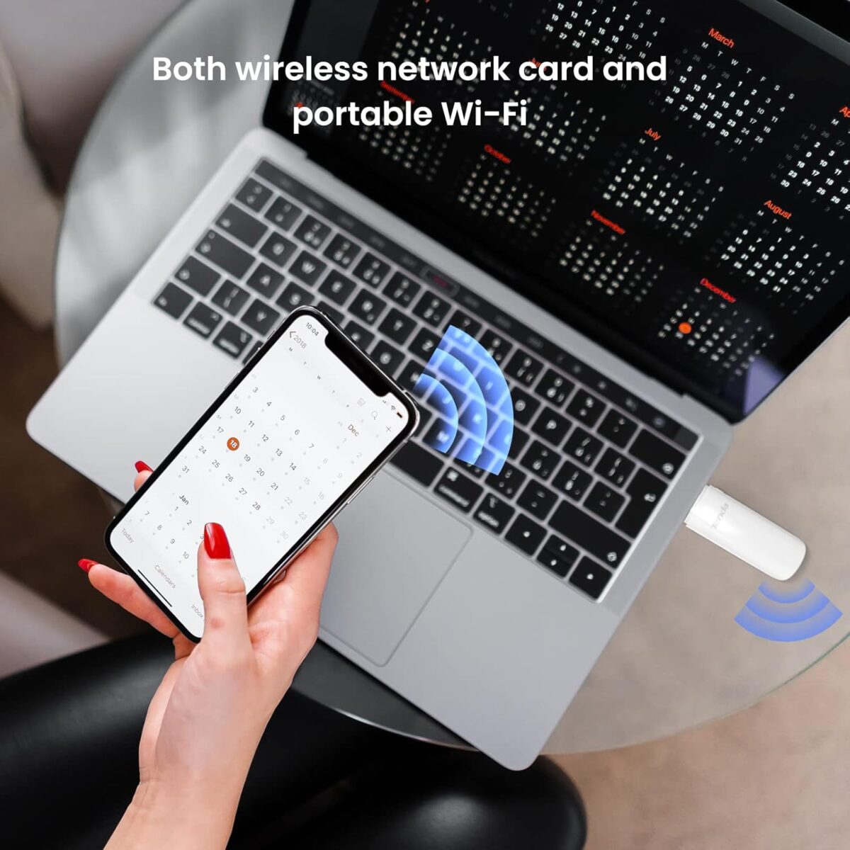 Tenda U18 AX1800 Wi-Fi 6 Dual Band USB 3.0 Wireless Adapter for PC Laptop Desktop - Image 7