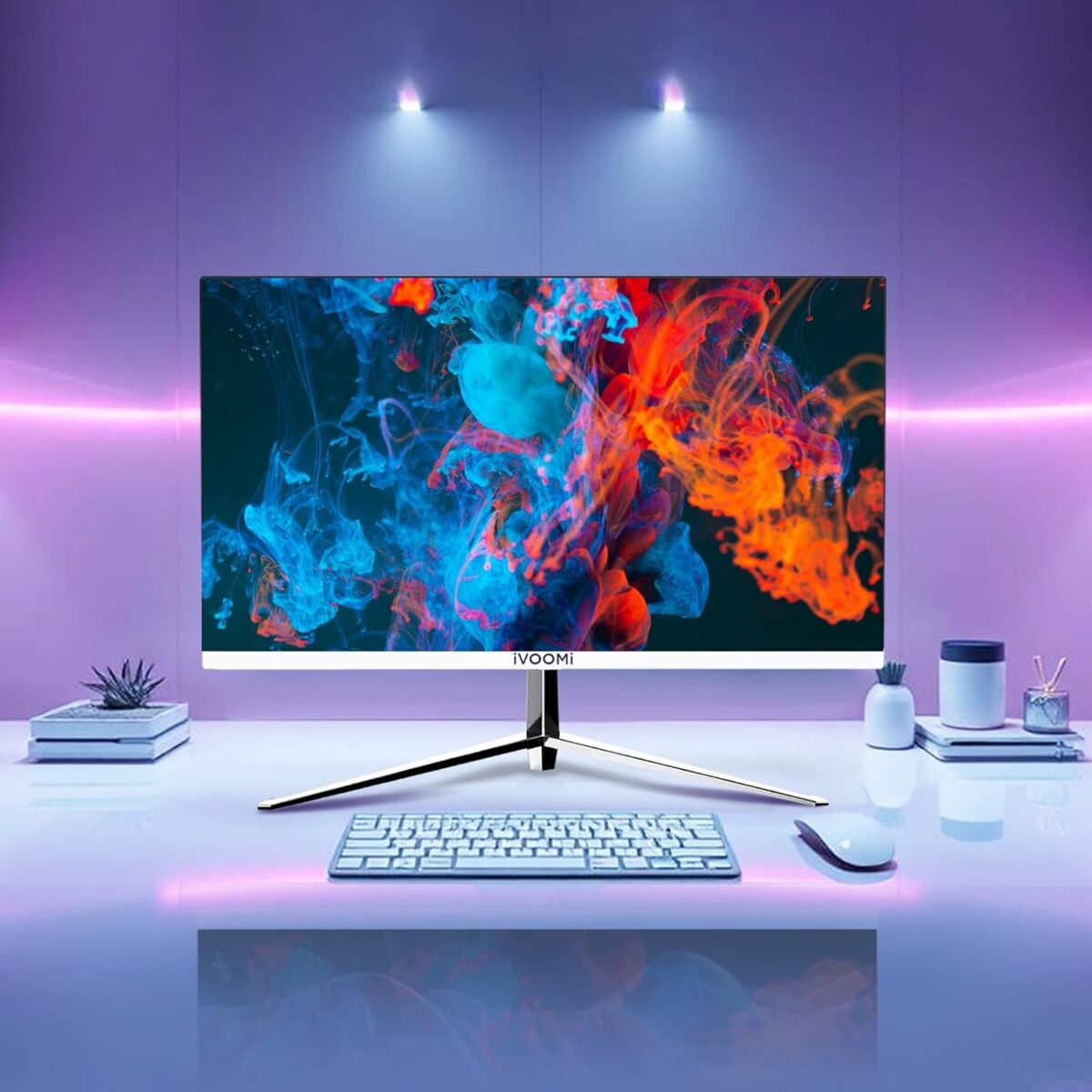 iVOOMi 24" (59.9 cm) Ultra Slim Flat FHD Monitor for PC with 75Hz Refresh Rate ( IV-L2702HD ) - Image 5