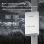 Tenda OS3 5GHz 11AC 867Mbps Long Range Smart Manage Outdoor CPE, 12dBi, 5km+|Point to Point Wireless Bridge| Four Fast Ethernet Ports - Image 4