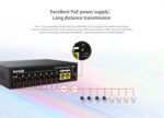 Tenda S110PC 10-Port 100M Lite PoE Switch with 8-Port PoE - Image 3