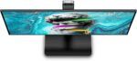 AOC U27U2DP 27" 4K Frameless Monitor, UHD 3840 x 2160, KVM, RJ45, USB-C Docking, Height Adjustable Stand - Image 3