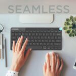 iVOOMi Finn Black Wireless 2.4 ghz/Dual BT Keyboard, BIS Approved, Noiseless Switches, Multimedia Keys with Rupees Key and Volume Knob, on/Off Switch, Win/Mac/Linux/Android - 1 Year Warranty - Image 5