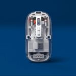 iVOOMi Opaque White Rechargeable Wireless Mouse, Dual Mode (2.4GHz+BT), Dual Bluetooth, Silent Operation, Transparent Body, RGB, Battery Indicator, Compatible with Win/Mac/Linux/Android - Image 5