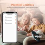 Tenda Nova MW5G Whole Home Mesh Wi-Fi System, 3500sq² Wi-Fi Coverage, Two Gigabit Ports, Work with Amazon Alexa - Image 6