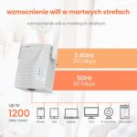 Tenda A18 AC1200 Gigabit WiFi Range Extender/Repeater/Booster/Hotspot with 100 Mbps LAN Port, Dual Band 2.4GHz 300Mbps+5GHz 867Mbps - Image 7