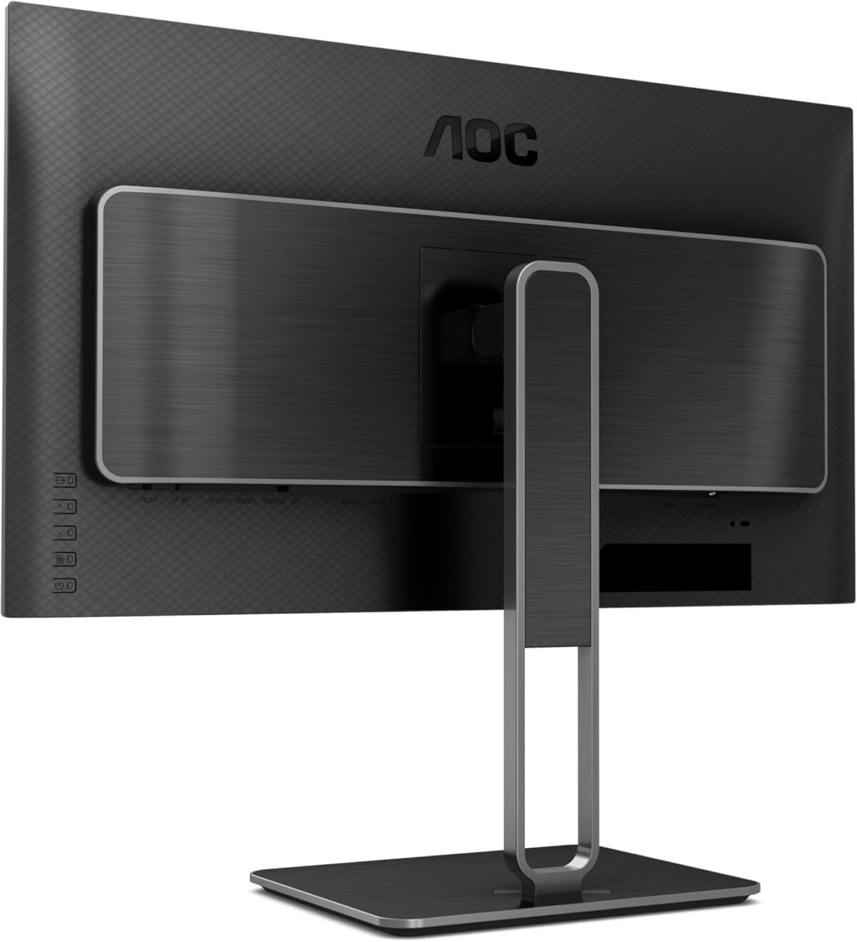 AOC U27U2DP 27" 4K Frameless Monitor, UHD 3840 x 2160, KVM, RJ45, USB-C Docking, Height Adjustable Stand - Image 5