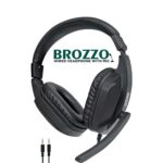 iVOOMi Wired Headphone with Mic | Pure Sound | Long Wire | 40MM Driver | 180cm long cable | Microphone | Volume Control | Extra 2*3.5mm Jack| 1 Warranty - Image 3