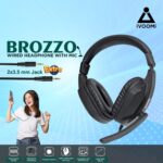 iVOOMi Wired Headphone with Mic | Pure Sound | Long Wire | 40MM Driver | 180cm long cable | Microphone | Volume Control | Extra 2*3.5mm Jack| 1 Warranty - Image 5