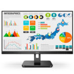 AOC 22E2H 22" Gaming Monitor Full HD VA Panel 175Hz Refresh Rate