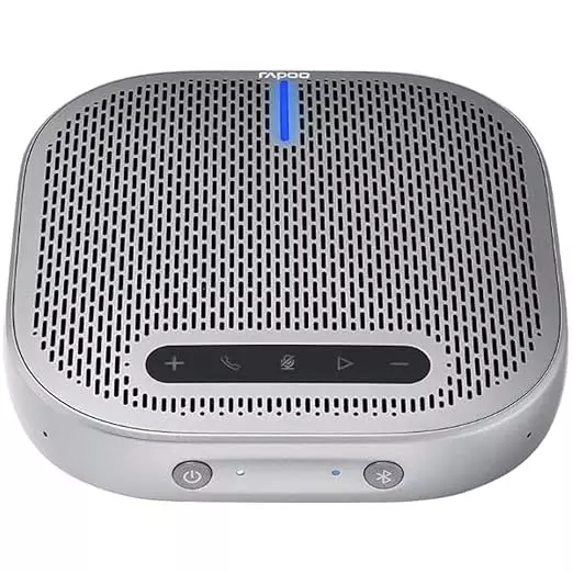 Rapoo CM500 Battery Powered Silver Omnidirectional Speaker Phone