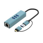 Peach 301/USB HUB RJ45 Ethernet Adapter