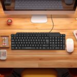 IVooMI Wired Keyboard: BIS approved, UV printed Ultra keys, Multimedia Keys, Compatible with Win/Mac/Linux, Compact & Lightweight for Easy Travel, LED indicators, 1 year warranty - Image 3