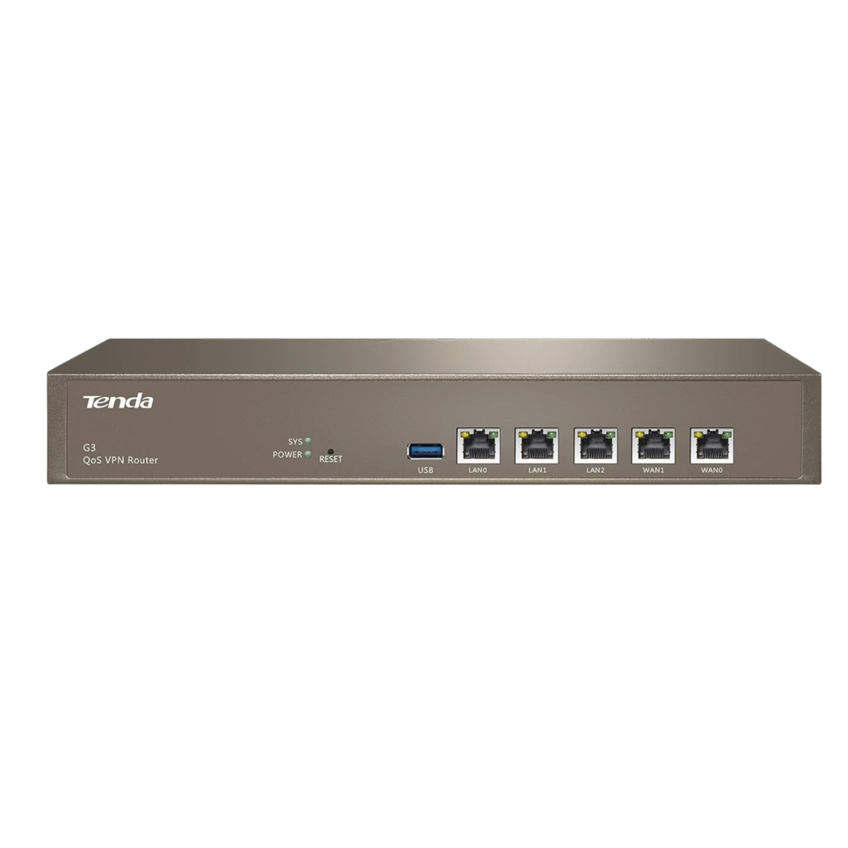 Tenda G3 Wireless Repeater QoS VPN Router (Brown) - Image 1