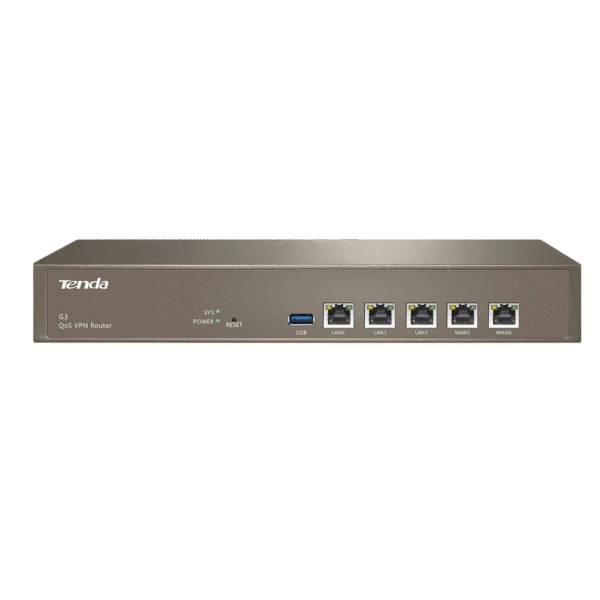 Tenda G3 Wireless Repeater QoS VPN Router (Brown)
